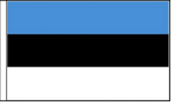Estonia Hand Waving Flags